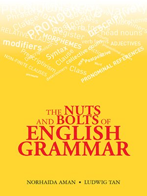 cover image of The Nuts and Bolts of English Grammar